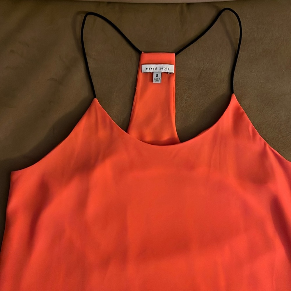 Orange blouse